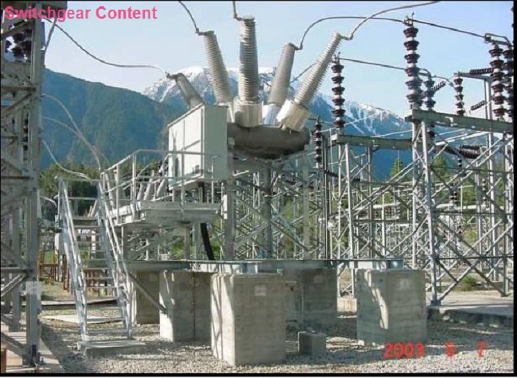 effect of heavy snow for high voltage switchgear in substations