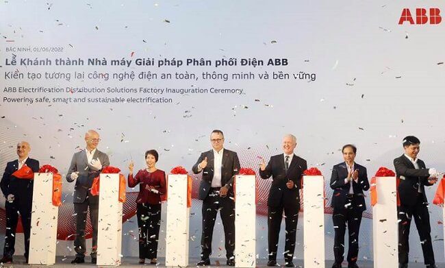 ABB unveiled its Vietnam-based medium voltage switchgear factory