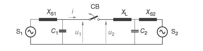 Out of phase current switching in High Voltage Circuit Breakers