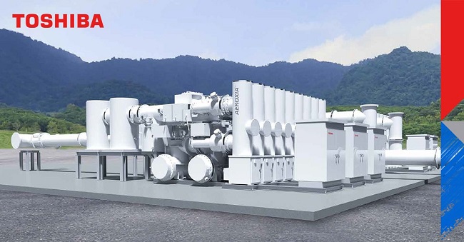 Toshiba company introduced its 72.5 kV SF6 free Gas Insulated Switchgear